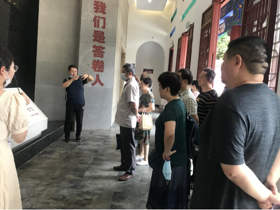 武陵区科协赴夹山寺开展党性教育活动