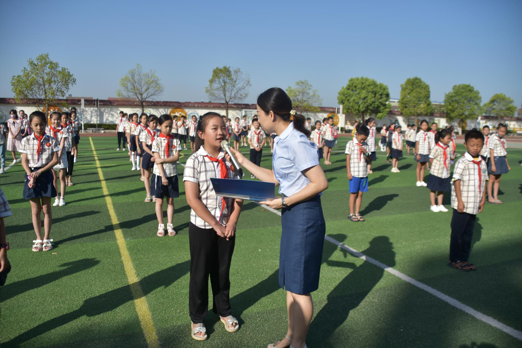 青林小学：幸福开学季 喜迎开学礼