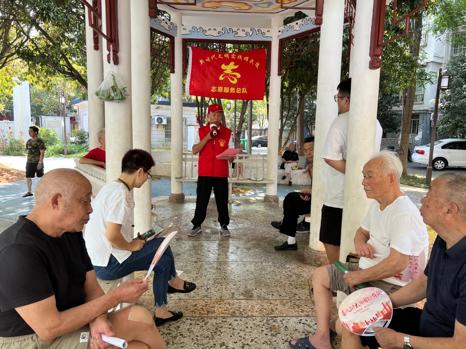 新时代文明实践耀武陵|丹阳街道开展“爱牙日”进社区科普宣传活动