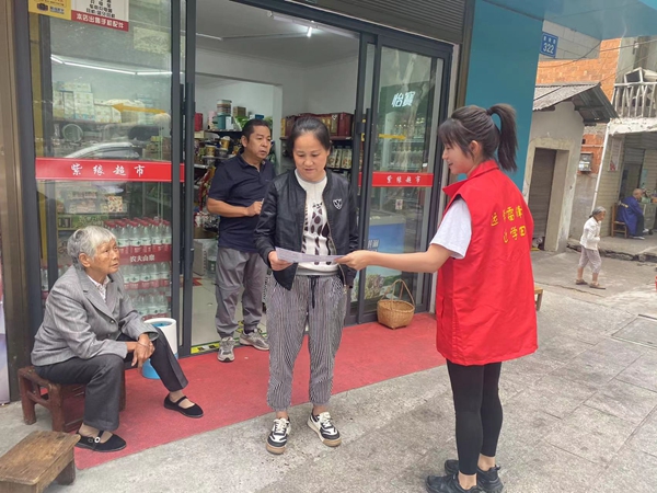 新时代文明实践耀武陵：永安街道牯牛岗社区开展禁毒宣传活动