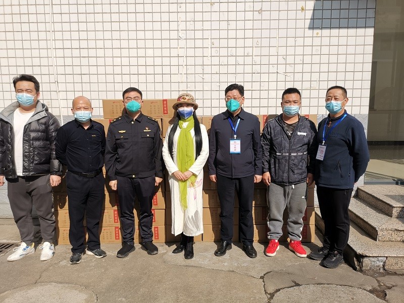 温暖“疫”线！爱心企业单位向武陵区市场监管局捐赠物资助力防疫