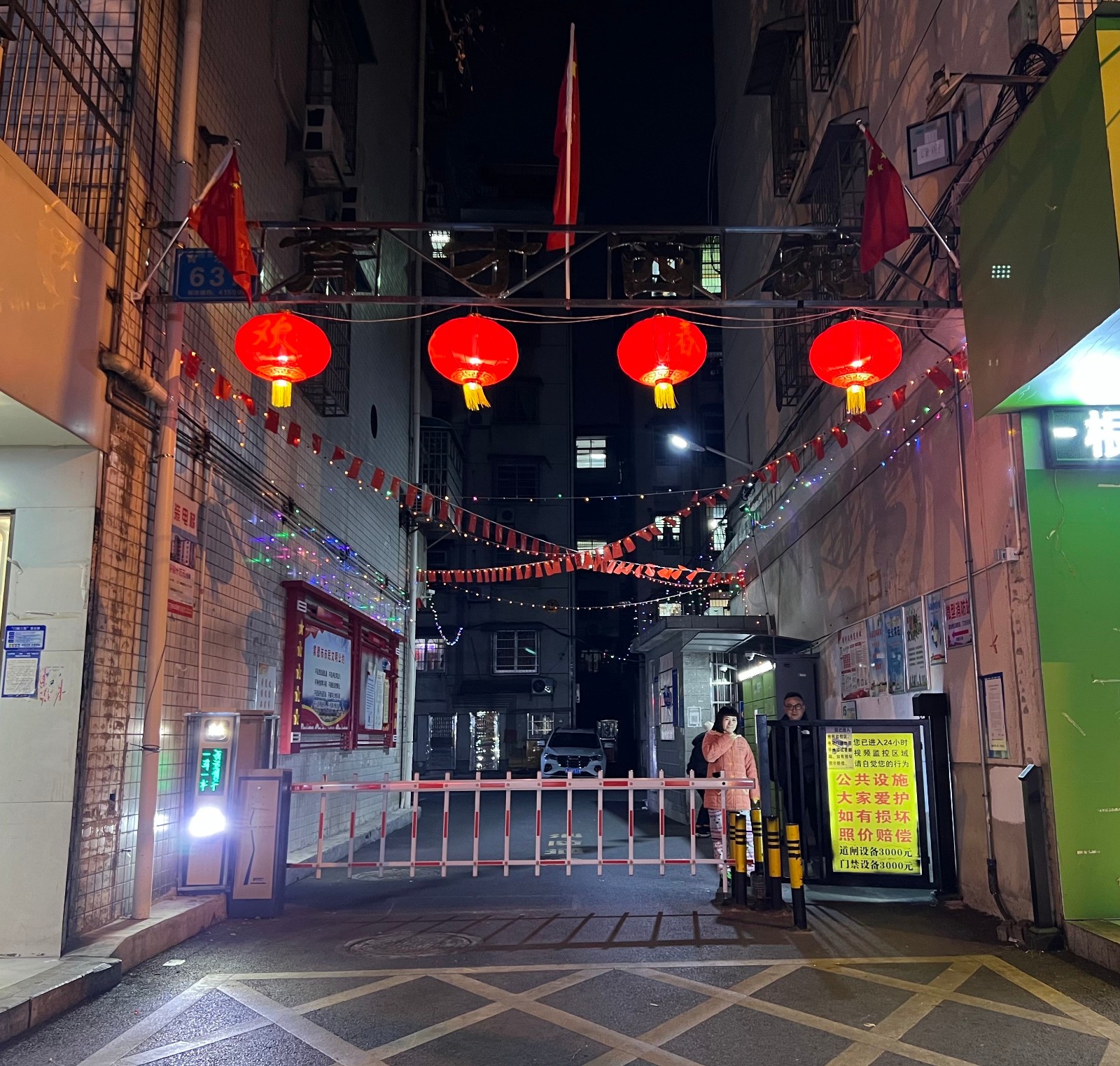 白马湖街道：党员群众齐上阵，装饰家园迎新春
