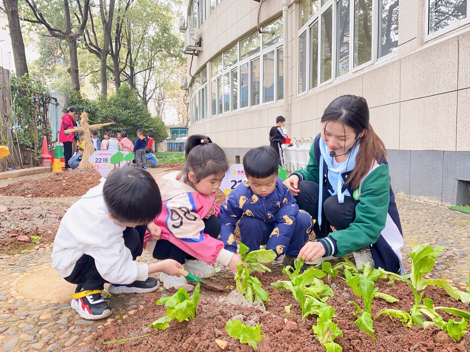 武陵区实验幼儿园开展植树节主题活动