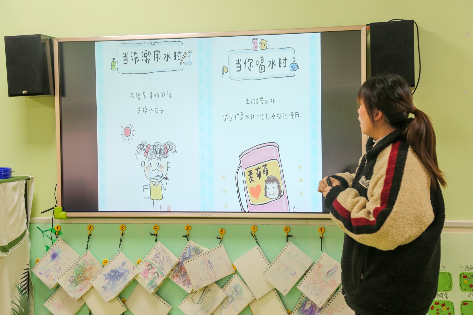 武陵区实验幼儿园开展节约用水主题教育活动
