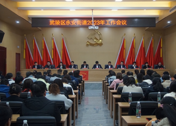 武陵区永安街道召开2022年总结表彰暨2023年工作会议