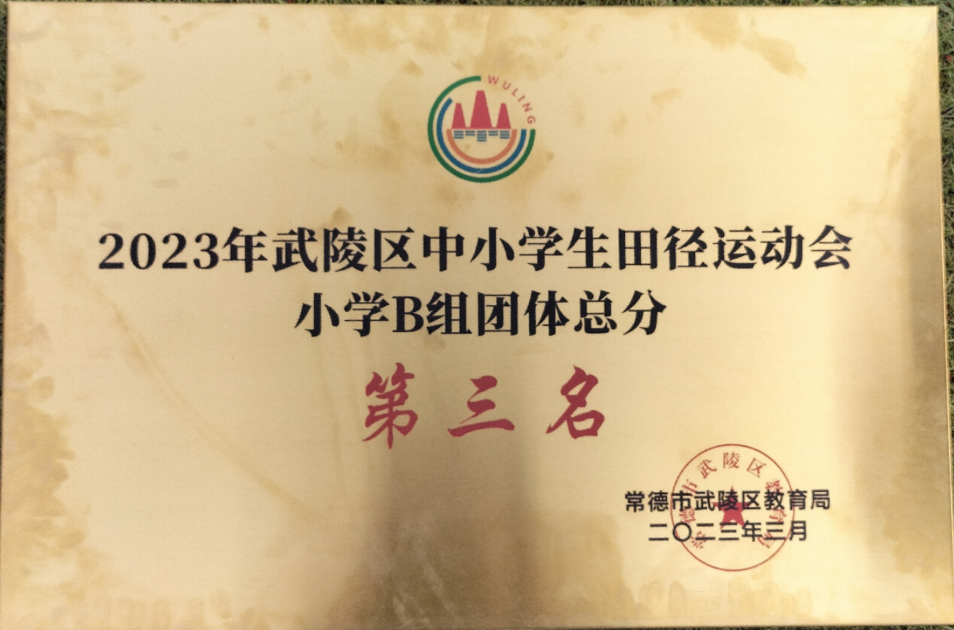 河洑镇汇华聚宝小学在武陵区中小学田径运动会再获佳绩