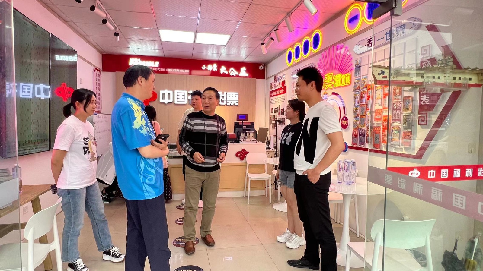 湖南省福利彩票发行管理中心一行来武陵区调研福彩工作