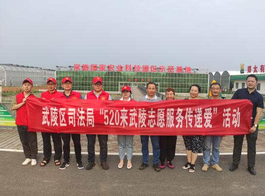 区司法局开展志愿服务 助力经济高质量发展