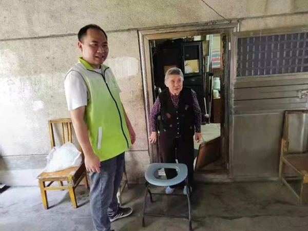 武陵区永安街道开展残疾人帮扶活动