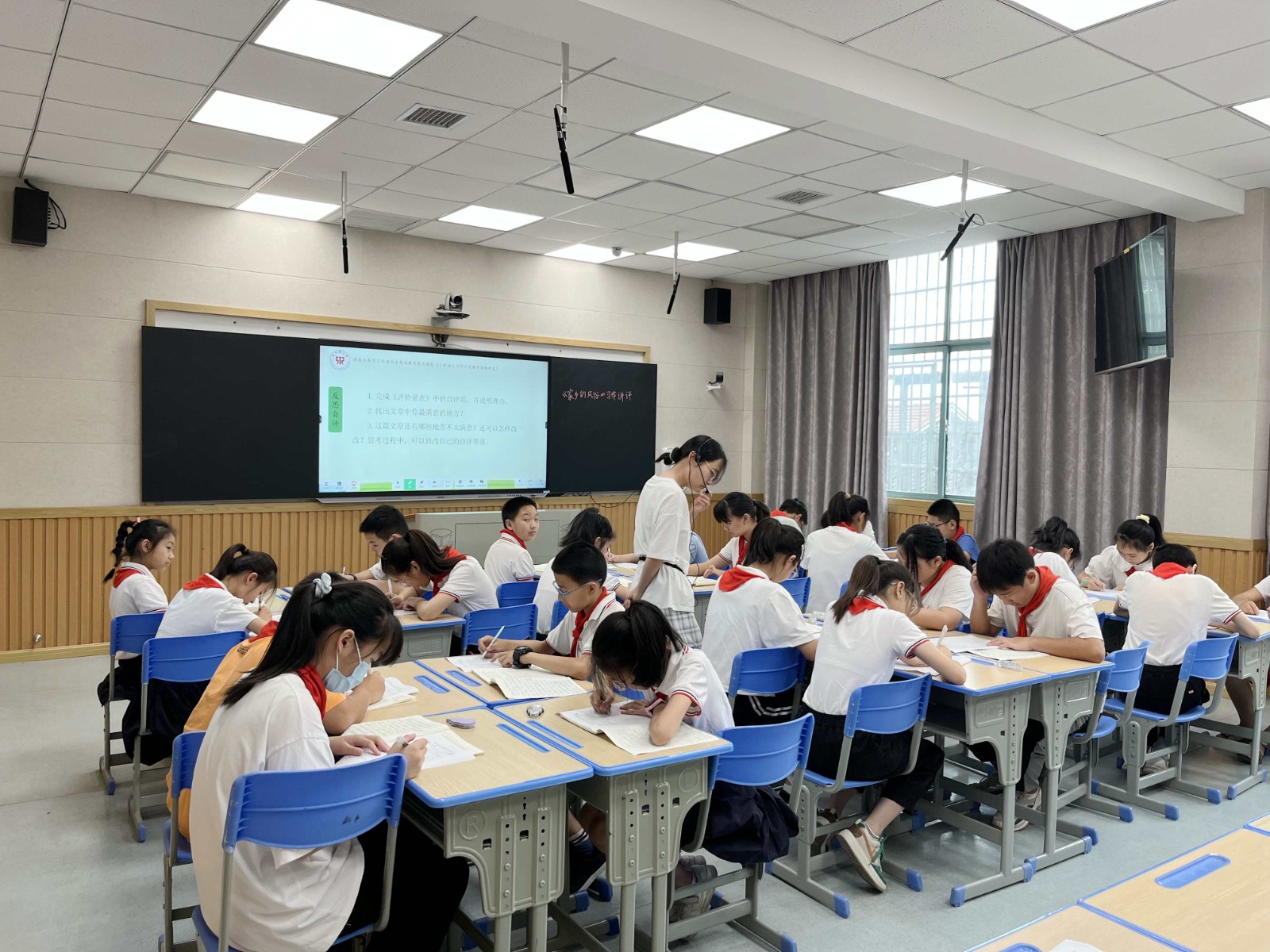 武陵区社木铺小学开展习作讲评课例研讨活动
