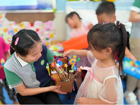 武陵区实验幼儿园开展教师节系列活动