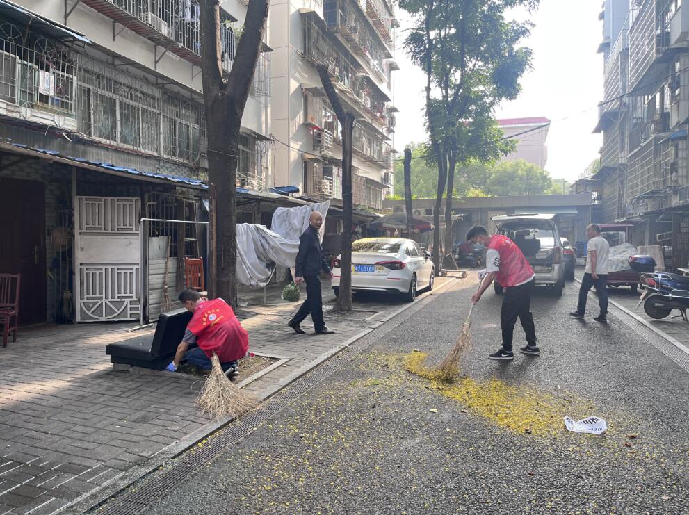 巩固国家卫生城市创建成果 武陵区司法局“向阳志愿者”在行动