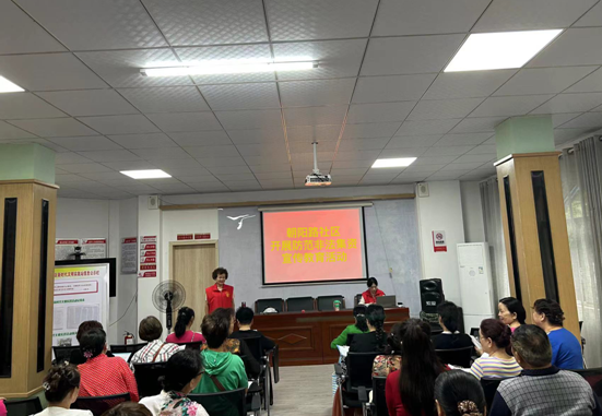 朝阳路社区开展防范非法集资宣传教育活动