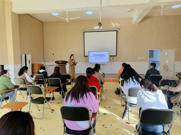 武陵区丹洲乡坪湖幼儿园开展自主游戏活动成果展示交流现场会​