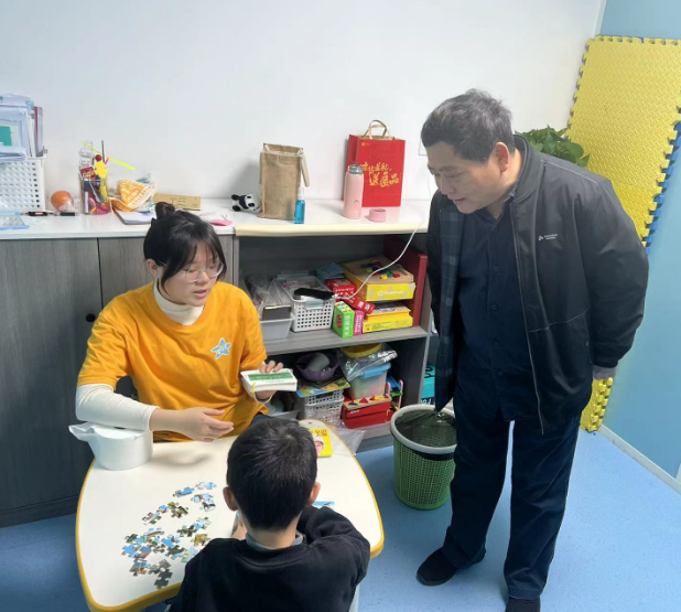 常德市武陵区残联开展残疾儿童康复训练机构走访活动