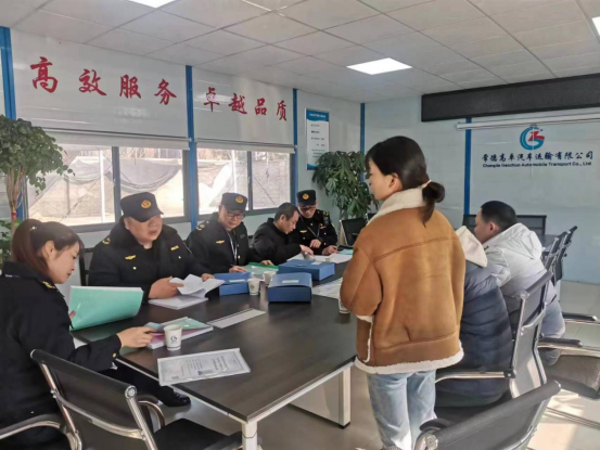 武陵区交通运输综合行政执法大队开展元旦节前安全生产检查