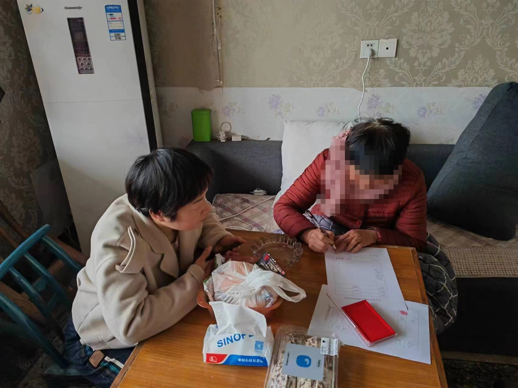 河洑司法所开展辖区社区矫正对象大走访大排查活动