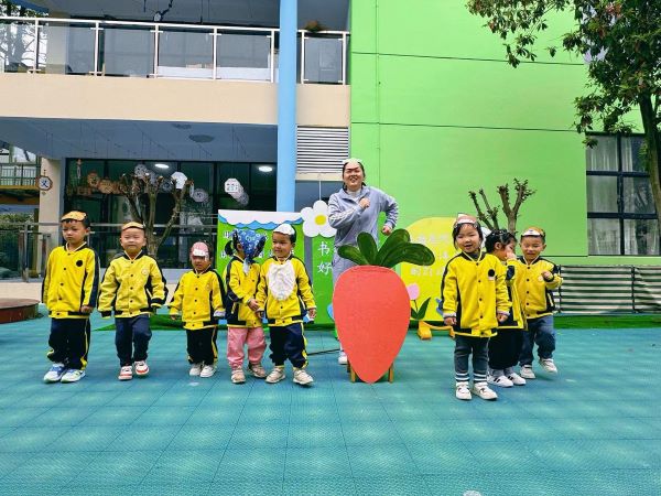 武陵区丹洲乡坪湖幼儿园举行第十五届阅读节开幕式