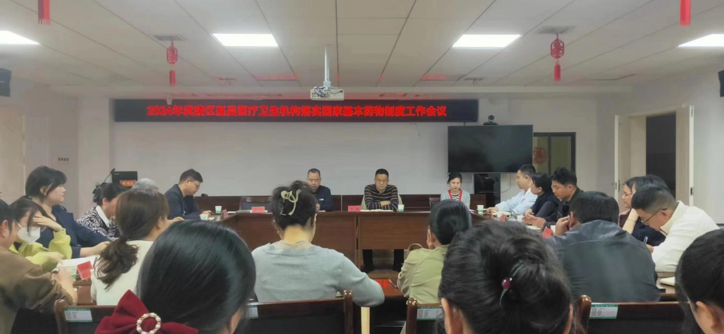 武陵区卫健局组织召开2024年基层医疗卫生机构落实国家基本药物制度工作会议