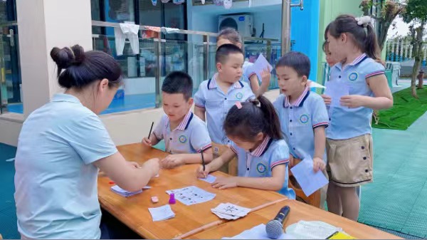 丹洲乡坪湖幼儿园开展毕业季活动