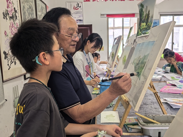 永安街道甘露寺社区开展文明实践活动 让孩子乐享“多彩暑假”