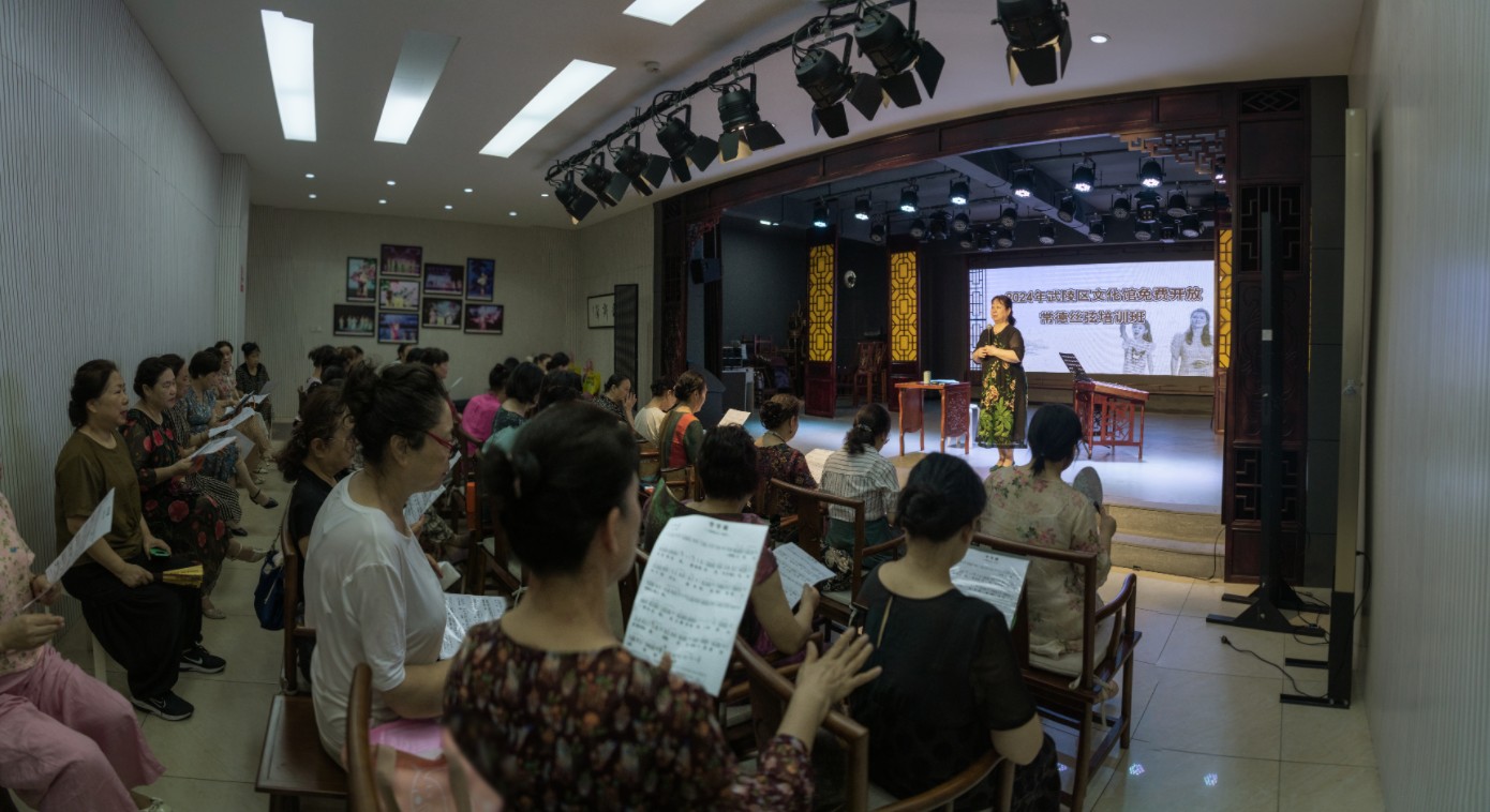 武陵区文化馆秋季公益培训班正式开课