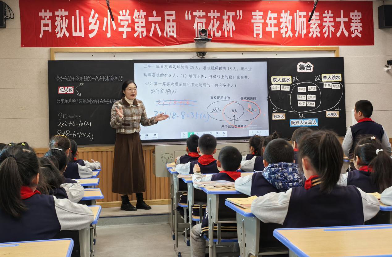 社木铺小学：青年教师展风采 教学比武促成长