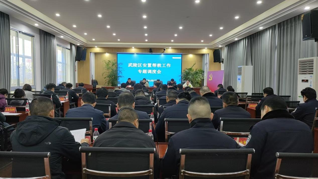 武陵区召开安置帮教工作专题调度会