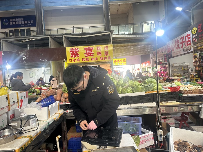 武陵区市场监督管理局：守好民生计量“秤” 以“秤”暖民心