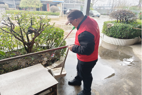 河洑镇白鹤庵村组织开展“学雷锋·文明实践我行动”主题活动