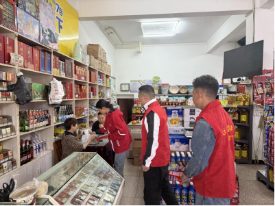 河洑镇开展信用政策宣传周活动