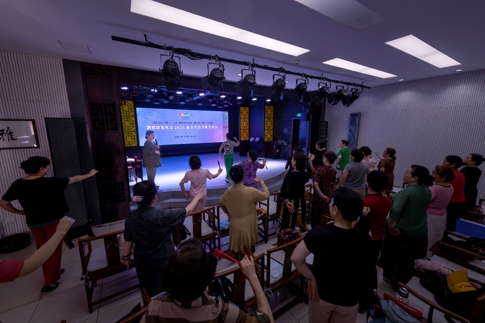 武陵区启动文化馆服务宣传周活动