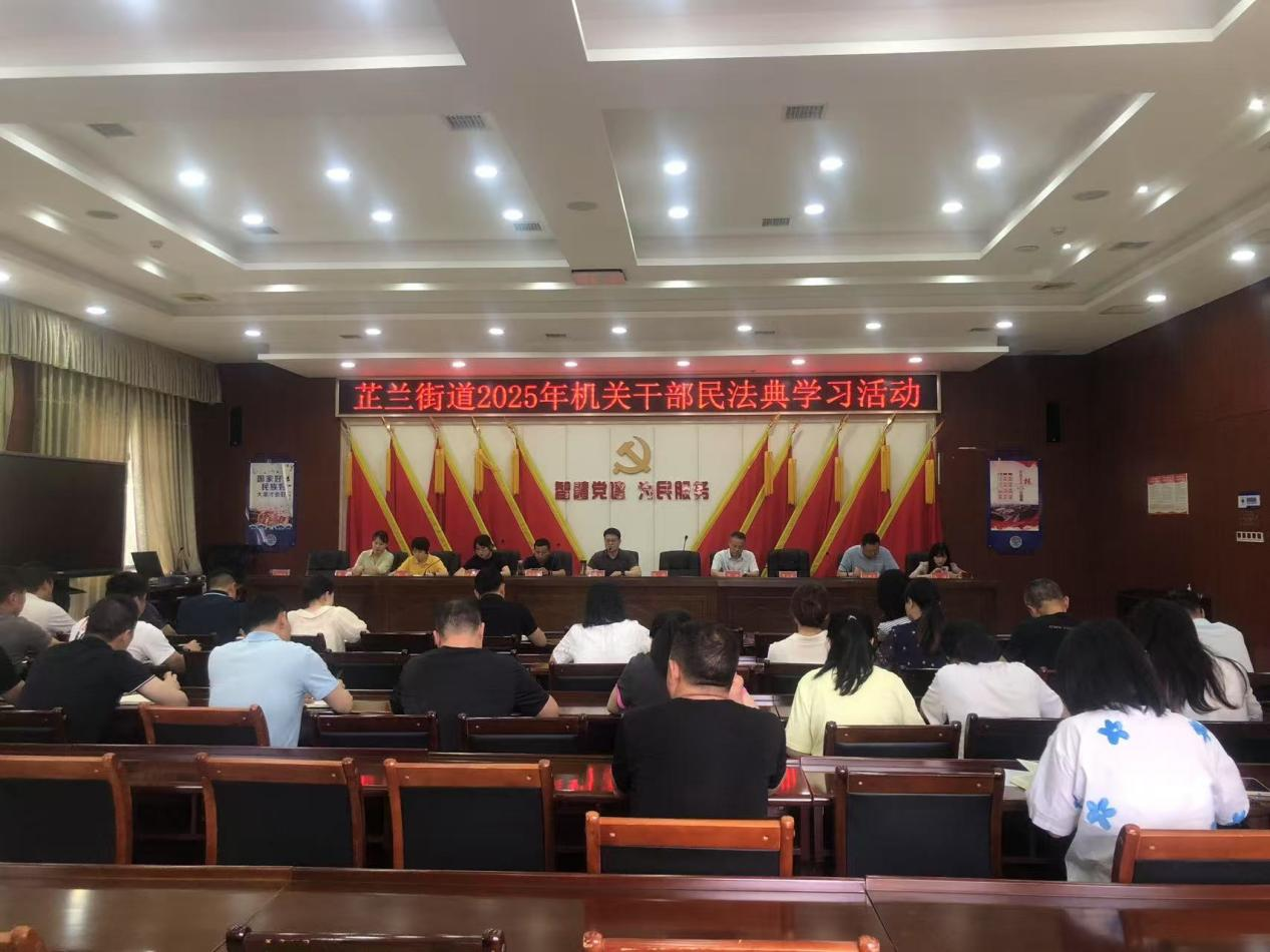 芷兰司法所开展《民法典》学习宣传活动