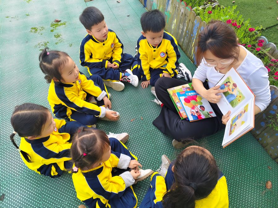 武陵区双观幼儿园开展阅读节活动
